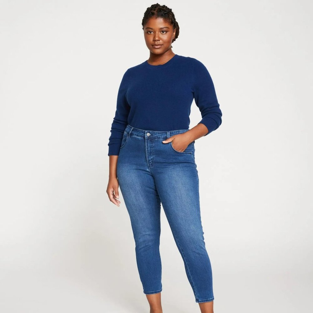 Universal Standard Seine Skinny Midrise 27" jeans